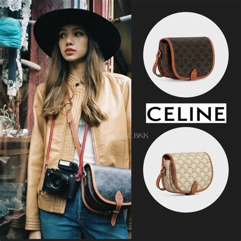 canvas tote bags celine|Celine medium folco bag.